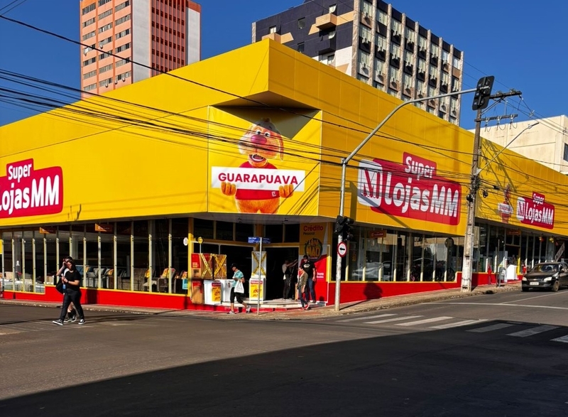 Lojas MM inaugura filial no formato ‘Super’ em Guarapuava neste sábado